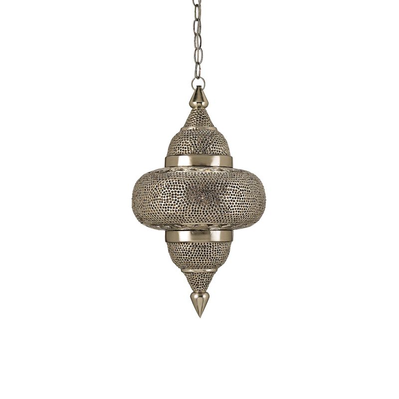 Tangiers 12 Inch Mini Pendant by Currey and Company